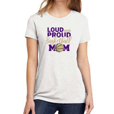 Women's Loud and Proud Basketball Mom Thumbnail