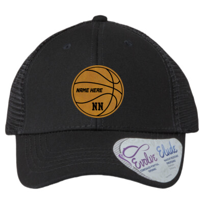 Women's Personalized Basketball Cap Thumbnail