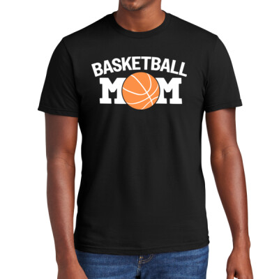 Adult Basketball Mom T-Shirt Thumbnail