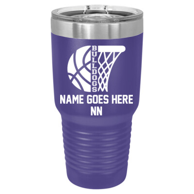 Girls Basketball 32oz Tumbler Thumbnail