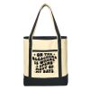 Large Cotton Canvas Boat Tote Thumbnail