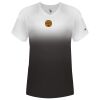 Women's V-Neck Ombre T-Shirt Thumbnail