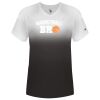 Women's V-Neck Ombre T-Shirt Thumbnail
